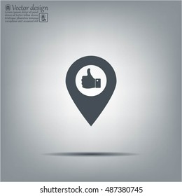 like pointer icon 