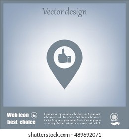 like pointer icon 