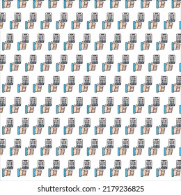 like and portfolio icon pattern design 