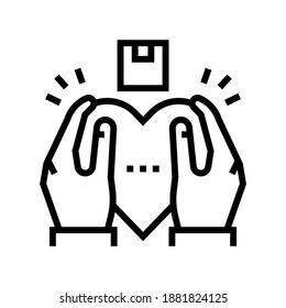 like review line icon vector. like review sign. isolated contour symbol black illustration
