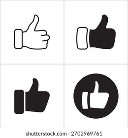 Al igual que el icono de stock conjunto de vectores planos
