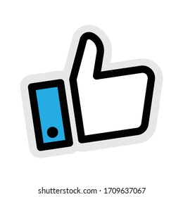 like symbol. design template vector