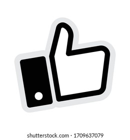 like symbol. design template vector