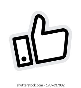 like symbol. design template vector