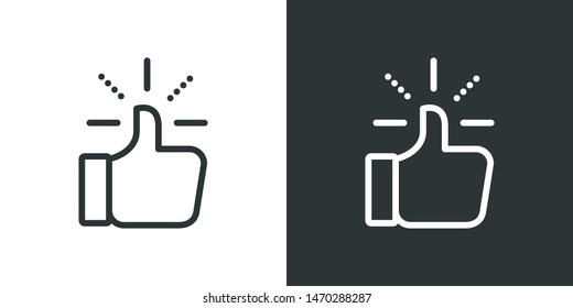 LIke Symbol Sign Icon Vector