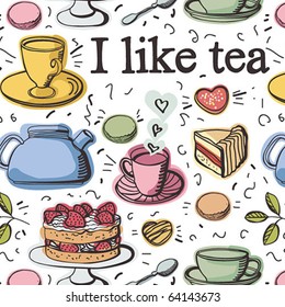 I like tea