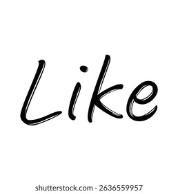 like text for T-shirt print and other use on white background.