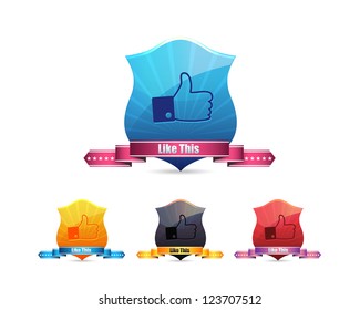 Like This Vector Icon