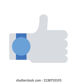 Like thumb Vector icon which is suitable for commercial work and easily modify or edit it