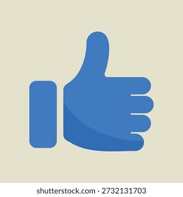 Like Thumbnail Icon Symbol Vector Template