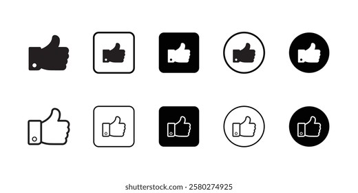 like, thumbs up, thumb, thumb up, nice, better, good job, great, finger, well done, Essential Icons and Trending Styles for Mobile Apps, Websites, and Software. Minimalistic, Flat Design, Line Icons.