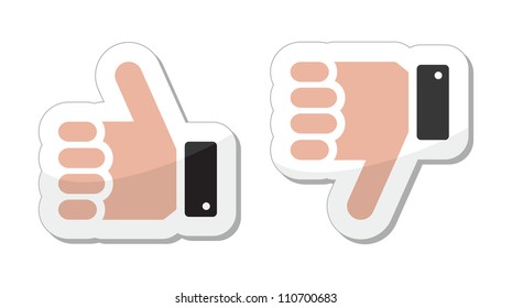Like it Unlike buttons / labels