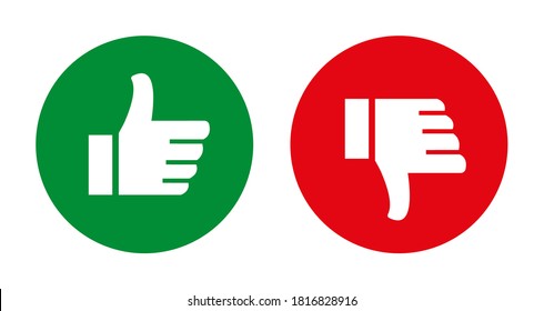 like, unlike icon on white background