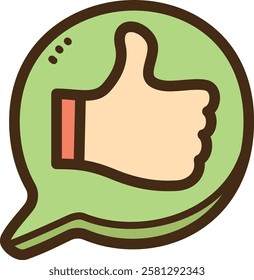 Like vector doodle illustration and graphic