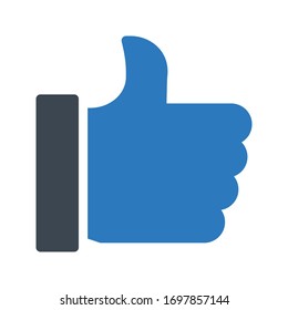 like vector glyph color icon 