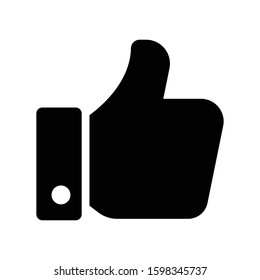 like vector glyph flat icon 