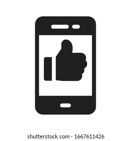 like vector glyph flat icon 