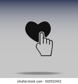 Like vector icon