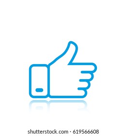 like vector icon