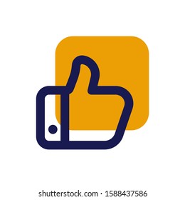 Like Vector icon in here