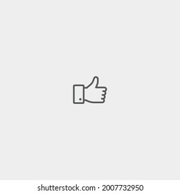 Like vector icon illustration sign