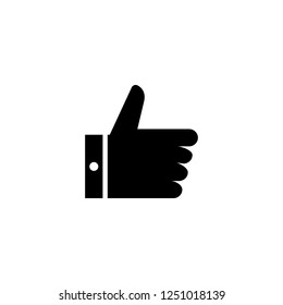 like vector icon. like sign on white background. like icon for web and app