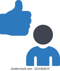 como la ilustración Vector en un fondo transparente. Símbolos de calidad superior. Iconos vectoriales de glifos para diseño de conceptos y gráficos.