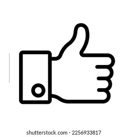 Like Vector Line Icon Design