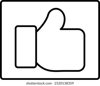 Like Vector Line Icons Design