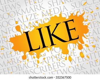Like word cloud, business concept