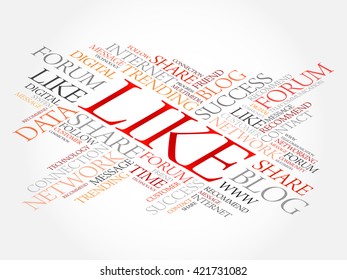 Like word cloud, business concept
