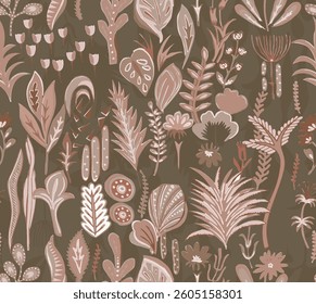  It is likely composed of various motifs and artistic elements, making it suitable for clothing or fabric applications. 