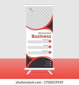 Probablemente un diseño de Anuncio enrollable, posiblemente para publicidad o exhibición, utilizando colores CMYK y Fuentes Helvetica Courier. Puede contener Imágenes y texto.