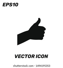 Like,Okay vector icon illustration for web and mobile application. Premium quality.