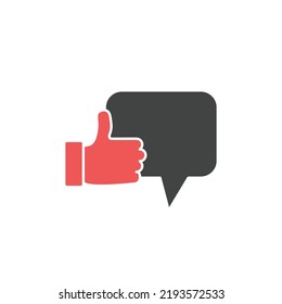 Me gusta con iconos de comentario símbolos elementos vectores para web infográfica
