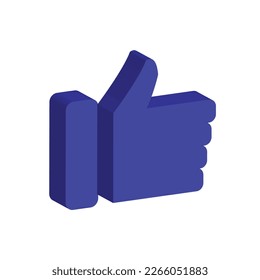 Likes icon can be used for design needs