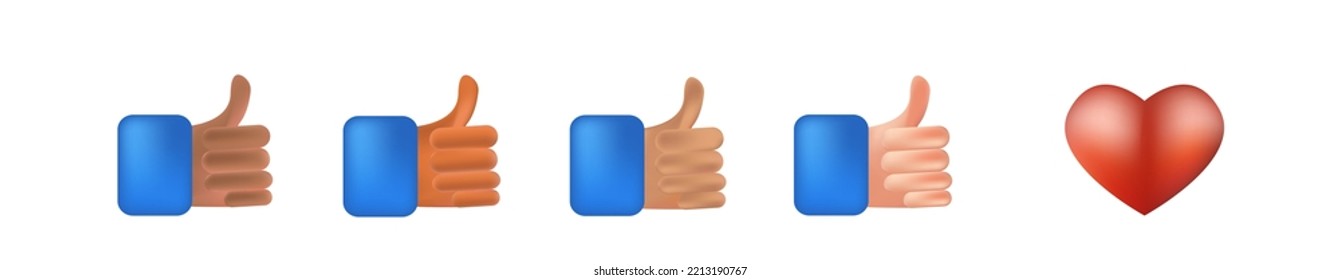 
likes vector icons of different nationalities