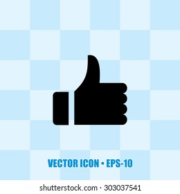 Like-Thumb Icon. Eps-10