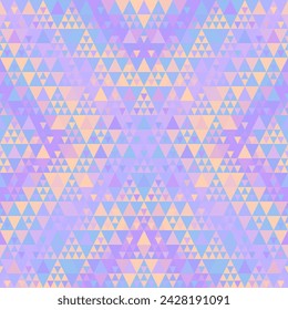 lilac Aztec Fabric, Wallpaper and Home Decor. Abstract seamless tileable pattern. Triangles aztec background. Vector image.