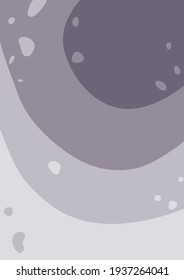 Lilac background with abstract shapes