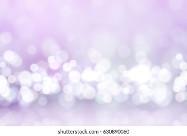 Lilac blur light effect bokeh background. vector illustration