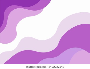 Lilac color abstract background with fluid shapes and gradients, perfect for modern designs.