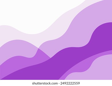 Lilac color abstract background with fluid shapes and gradients, perfect for modern designs.
