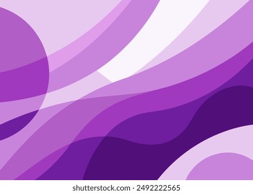 Lilac color abstract background with fluid shapes and gradients, perfect for modern designs.