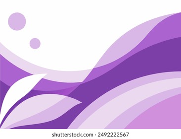 Lilac color abstract background with fluid shapes and gradients, perfect for modern designs.