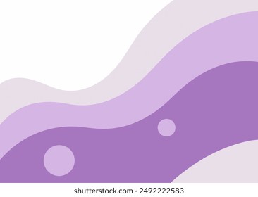 Lilac color abstract background with fluid shapes and gradients, perfect for modern designs.