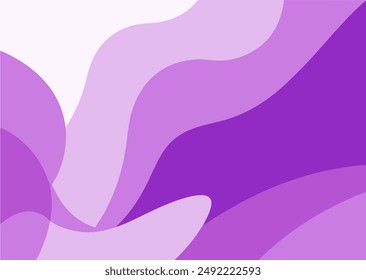 Lilac color abstract background with fluid shapes and gradients, perfect for modern designs.
