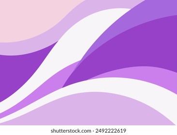 Lilac color abstract background with fluid shapes and gradients, perfect for modern designs.