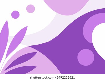 Lilac color abstract background with fluid shapes and gradients, perfect for modern designs.