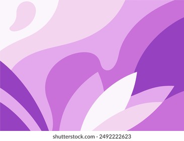 Lilac color abstract background with fluid shapes and gradients, perfect for modern designs.